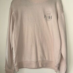VS Pink Crewneck Sweatshirt size small
